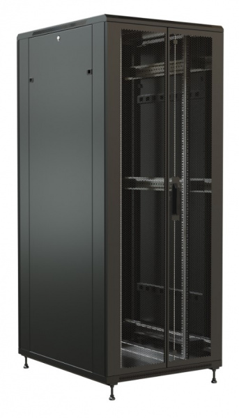 WR-TT-2288-DD-RAL9004 Шкаф напольный 19-дюймовый, 22U, 1166x800х800 мм (ВхШхГ) Фото