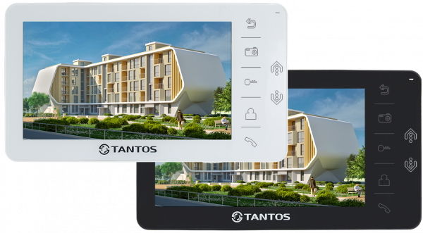 Prime (White) Монитор видеодомофона цветной 7 дюймов Фото