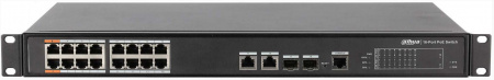 DH-PFS4218-16ET-240-V3 16-портовый управляемый коммутатор с РоЕ, уровень L2 Фото