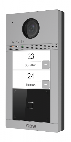 F-VI-1405ISMCWE1 2Мп IP вызывная панель на двух абонентов с ИК-подсветкой и Wi-Fi Фото