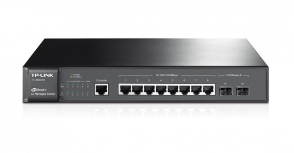 TL-SG 3210 V1 Гигабитный управляемый 8‑портовый коммутатор  Фото