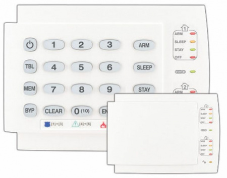 K10H Клавиатура проводная 10-зонная светодиодная горизонтальная Фото