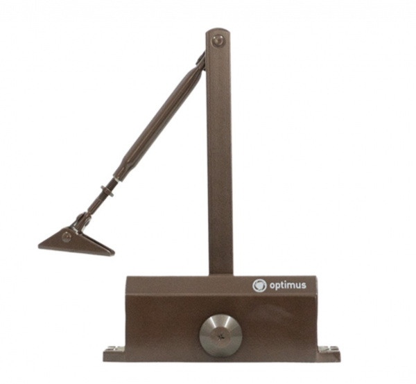 Дверной доводчик Optimus DC-65 (коричневый) V.1 Фото