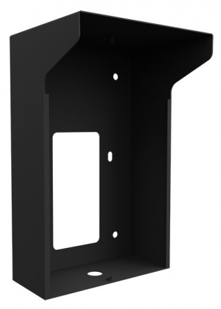 BR-AV2 BLACK Кронштейн для накладного монтажа с козырьком для индивидуальной панели AV-02D, CR-02B Фото