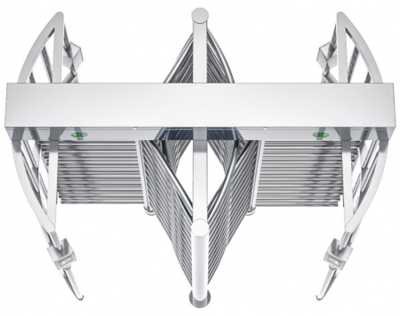 БЛОКПОСТ РСТ 1200 ПОЛНОРОСТОВОЙ ДВУХПРОХОДНОЙ роторный Турникет Фото