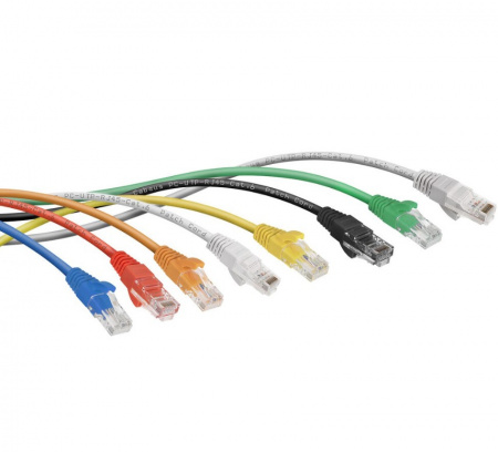 Cabeus PC-UTP-RJ45-CAT.6-1M-BK-LSZH патч-корд U/UTP, категория 6, 2XRJ45/8P8C, неэкранированный, черный Фото