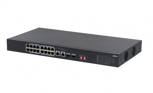 DH-S3218-16ET-240 16-портовый неуправляемый коммутатор с РоЕ Фото