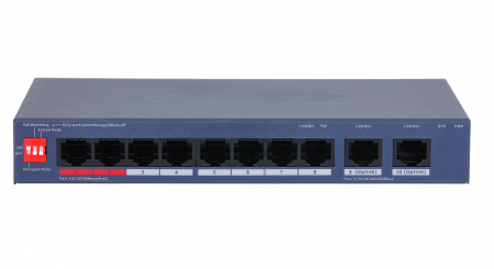 DH-CS4010-8ET2GT-110 8-портовый PoE коммутатор с функцией облачного управления Фото