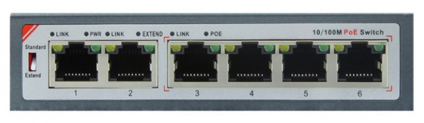 SH-20.4 PoE Switch Неуправляемый PoE коммутатор Фото