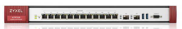 Межсетевой экран Zyxel ZyWALL ATP700 [ATP700-EUCI02F] Фото