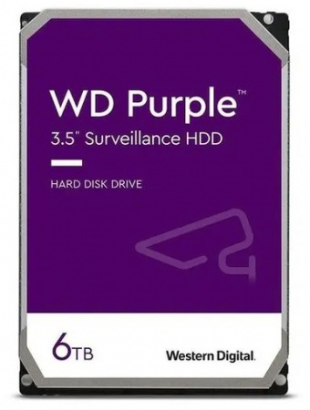 Жесткий диск 6TB WD Purple WD64PURZ SATA-III Фото