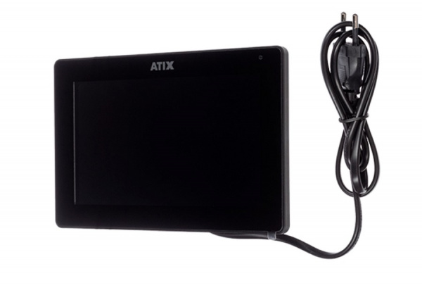AT-I-M721F/IW Black Цветной WIFI домофон FHD Фото AT-I-M721F/IW Black Цветной WIFI домофон FHD Фото