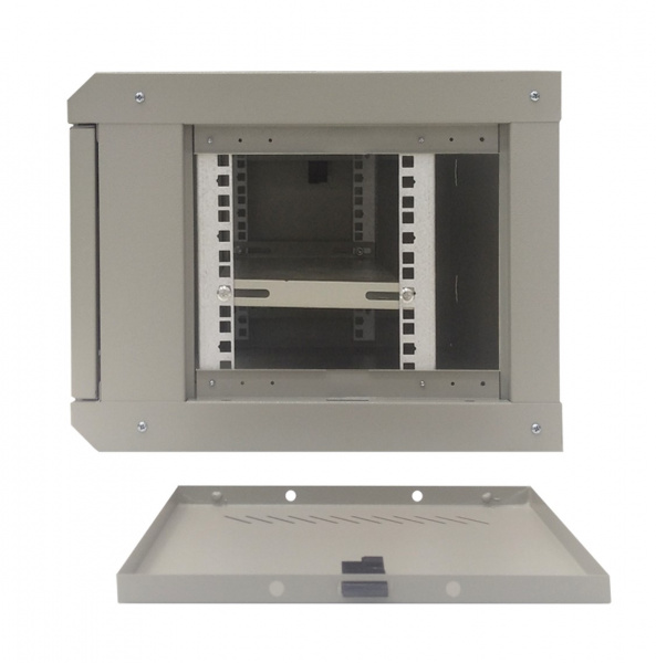 ST-NC6U01 (СЕРЫЙ) С ПОЛКОЙ, (версия 2) Шкаф телекоммуникационный Фото