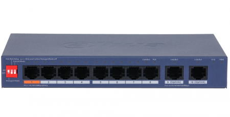 DH-CS4010-8ET2GT-60 8-портовый PoE коммутатор с функцией облачного управления Фото