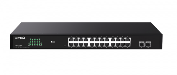 TEG2226F Облачный управляемый коммутатор 24GE+2SFP Фото