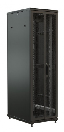 WR-TT-3761-DD-RAL9004 Шкаф напольный 19-дюймовый, 37U, 1833x600х1000 мм (ВхШхГ) Фото