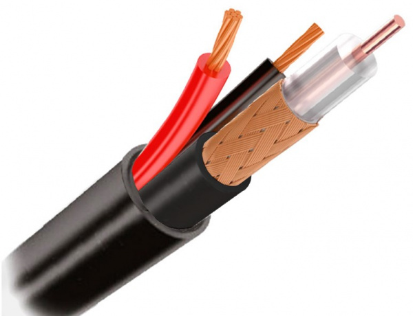 Кабель коаксиальный Optimus КВК-П 2*0.75 (outdoor), бухта 200м  Фото Кабель коаксиальный Optimus КВК-П 2*0.75 (outdoor), бухта 200м  Фото