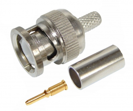 Разъем штекер BNC RG-58 обжим REXANT Фото