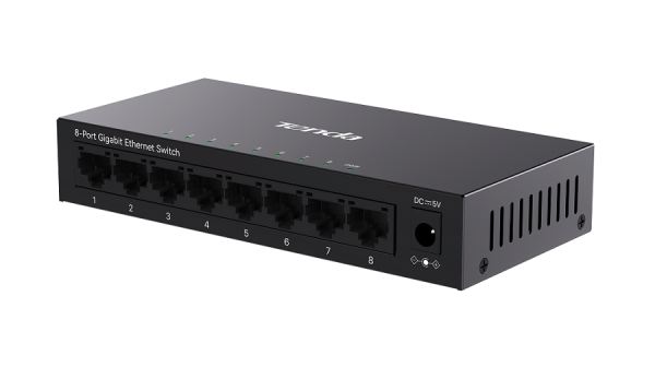TEG1008Mv3.1 8-портовый гигабитный настольный коммутатор Tenda Фото