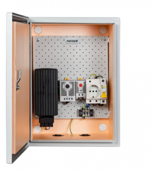 Климатический навесной шкаф МАСТЕР-2УТ-Г IP 66 с гигростатом Фото