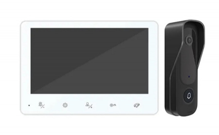 AT-I-K730C/T White Комплект: видеодомофон СVBS и видеопанель СVBS Фото