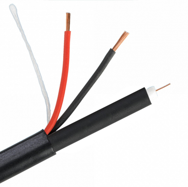 РК 75+2х0,75 (48) PE ВНЕШНИЙ (черный, 200м) Фото РК 75+2х0,75 (48) PE ВНЕШНИЙ (черный, 200м) Фото