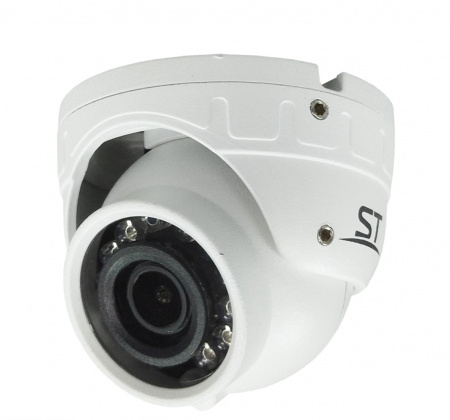 ST-S4501 POE БЕЛАЯ (2,8mm) 4MP, уличная купольная IP-камера с ИК подсветкой до 30 м Фото