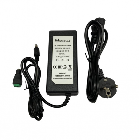 Блок питания Unibrave UB-12V5A Фото