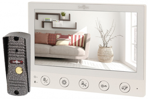 ST-MS607HS-WT Комплект видеофона Smartec Фото ST-MS607HS-WT Комплект видеофона Smartec Фото