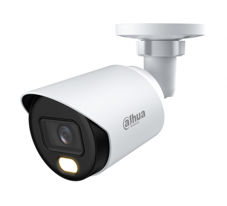 DH-HAC-HFW1239TP-A-LED-0280B-S3 Уличная цилиндрическая HDCVI-видеокамера Full-color Starlight 2Mп Фото