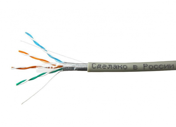 Кабель «витая пара» (SkyNet) FTP indoor Premium CAT5e, 4x2x0,51 Cu 305м (LAN) (1693109)  Фото