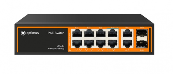 Коммутатор Optimus U1I-8G2b/2G/2S Фото