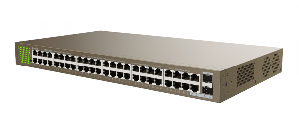 TEG1050F Неуправляемый коммутатор 48GE+2SFP  Фото