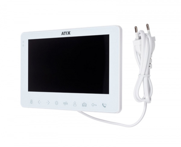 AT-I-M710C/T White Цветной домофон с TFT экраном Фото AT-I-M710C/T White Цветной домофон с TFT экраном Фото