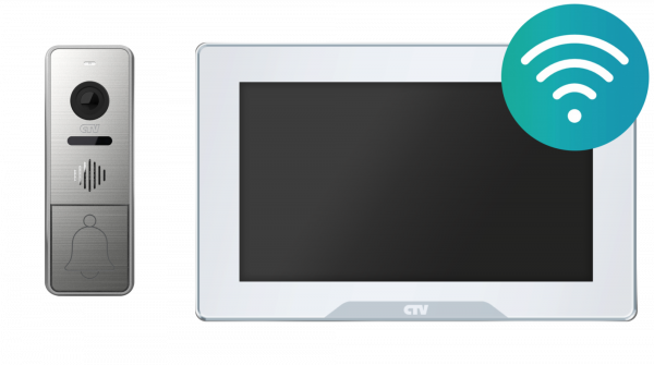 KIT 5701 Комплект  видеодомофона из вызывной панели CTV-D4005 и монитор CTV-M5701 Фото KIT 5701 Комплект  видеодомофона из вызывной панели CTV-D4005 и монитор CTV-M5701 Фото