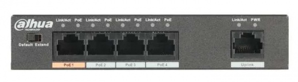 DH-PFS3005-4ET-36 4-портовый неуправляемый коммутатор с РоЕ Фото