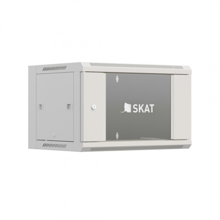 SKAT TB-15W660GF-G Шкаф настенный телекоммуникационный 15U 600х600х770мм, дверь стеклянная Фото