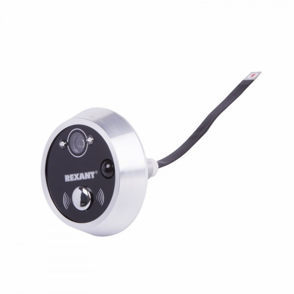 Видеоглазок дверной REXANT, с функцией записи видео/фото по движению, ночной режим работы Фото Видеоглазок дверной REXANT, с функцией записи видео/фото по движению, ночной режим работы Фото