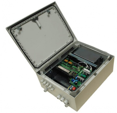 Коммутатор TFortis PSW-2G8F+UPS-Box Фото