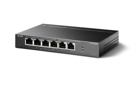 TL-SF1006P Настольный коммутатор с 6 портами  Фото