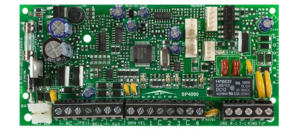 Контрольная панель от 4 до 32 зон, 4 зоны на плате, 2 подсистемы Фото