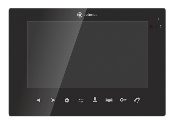 Видеодомофон Optimus VMH-7.1 (черный) Фото Видеодомофон Optimus VMH-7.1 (черный) Фото