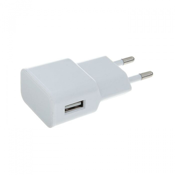 Адаптер питания Cablexpert MP3A-PC-09 100/220V - 5V USB 1 порт, 1A, белый Фото