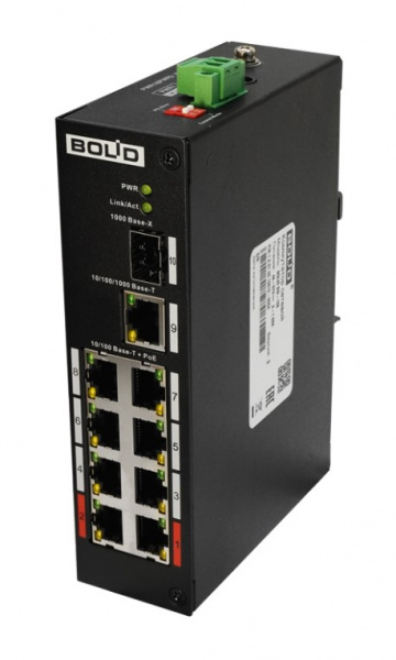 BOLID SW-108 Коммутатор 8-портовый неуправляемый Фото