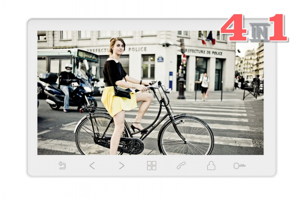 Sherlock (White) HD SE VZ Монитор видеодомофона Фото