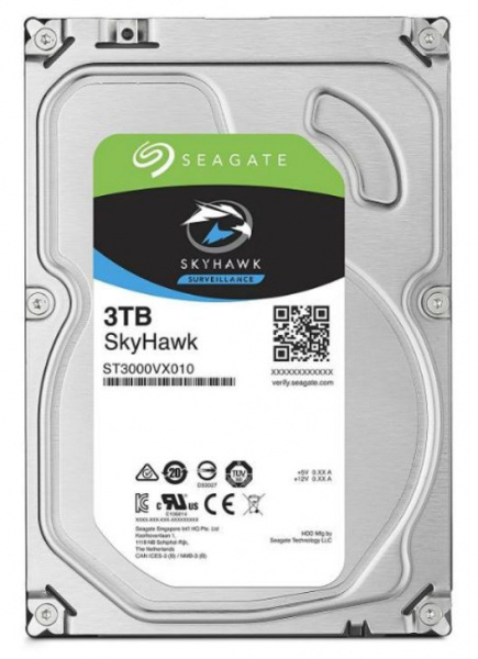 Жесткий диск 3TB Seagate Skyhawk ST3000VX010  3.5