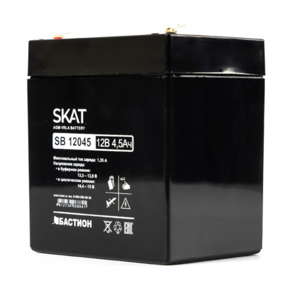 SKAT SB 12045 Аккумуляторная батарея Фото SKAT SB 12045 Аккумуляторная батарея Фото