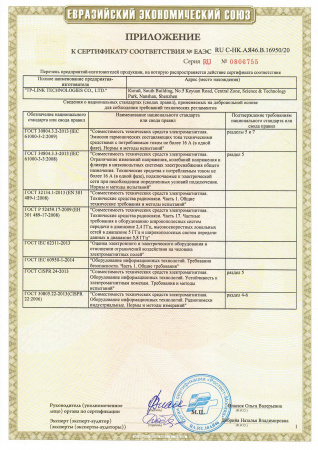 Точка доступа TP-LINK EAP225 белый Сертификат Точка доступа TP-LINK EAP225 белый Сертификат