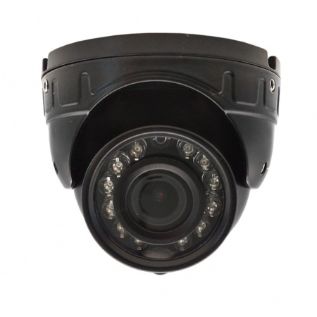 ST-S2501 POE ЧЕРНАЯ (2,8mm) 2Mp Уличная купольная IP-камера с ИК подсветкой до 25 м Фото