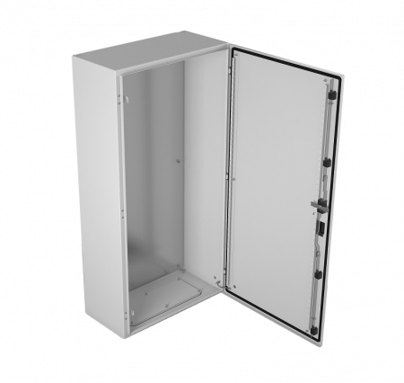 Электротехнический шкаф системный IP66 навесной (В1400 × Ш800 × Г400) EMWS c одной дверью Фото